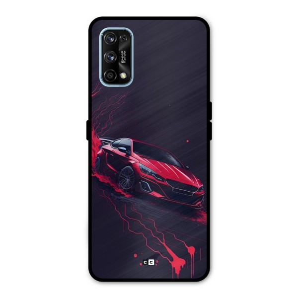 Stunning Car Metal Back Case for Realme 7 Pro