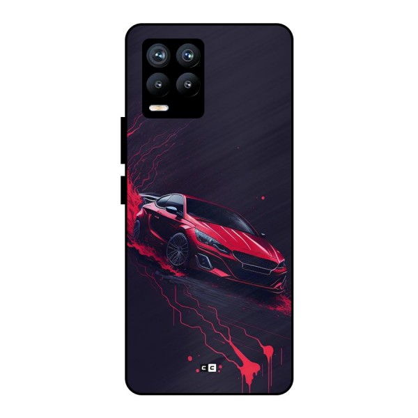 Stunning Car Metal Back Case for Realme 8