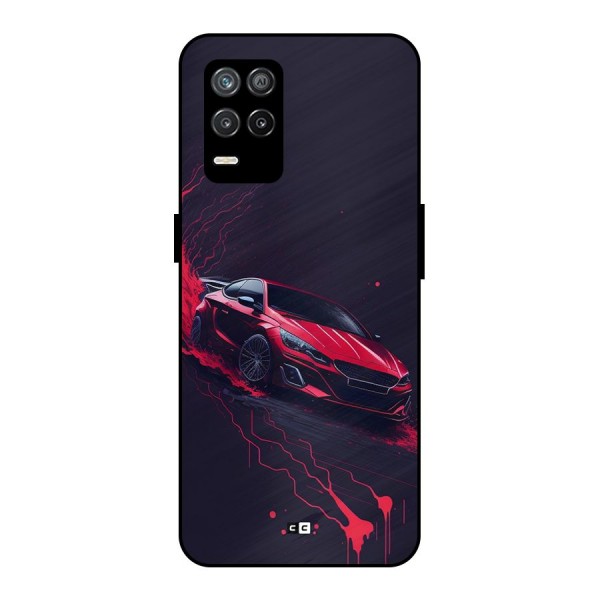 Stunning Car Metal Back Case for Realme 8 5G