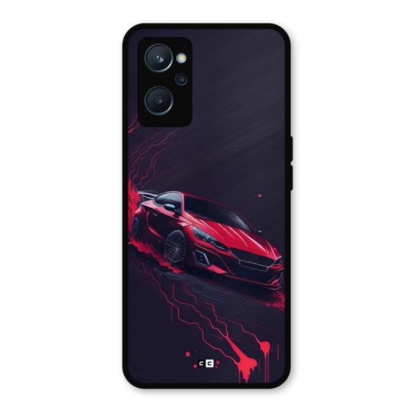 Stunning Car Metal Back Case for Realme 9i