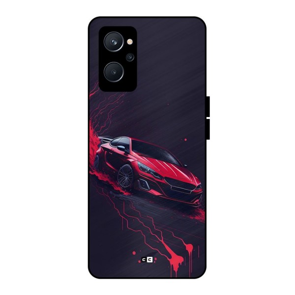 Stunning Car Metal Back Case for Realme 9i 5G