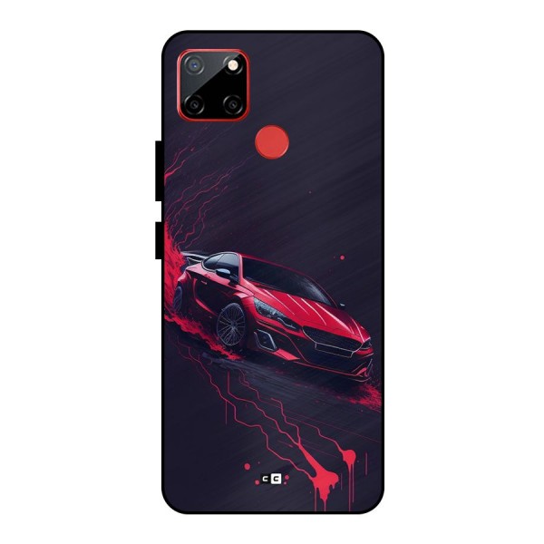 Stunning Car Metal Back Case for Realme C12