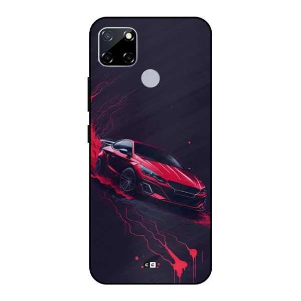 Stunning Car Metal Back Case for Realme Narzo 20