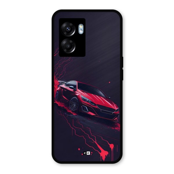 Stunning Car Metal Back Case for Realme Narzo 50 5G