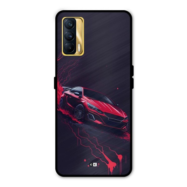 Stunning Car Metal Back Case for Realme X7