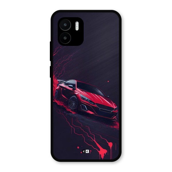 Stunning Car Metal Back Case for Redmi A1