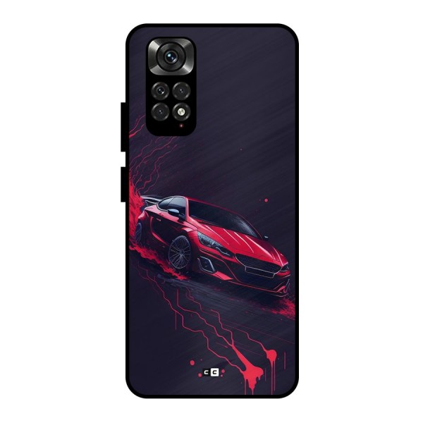 Stunning Car Metal Back Case for Redmi Note 11 Pro