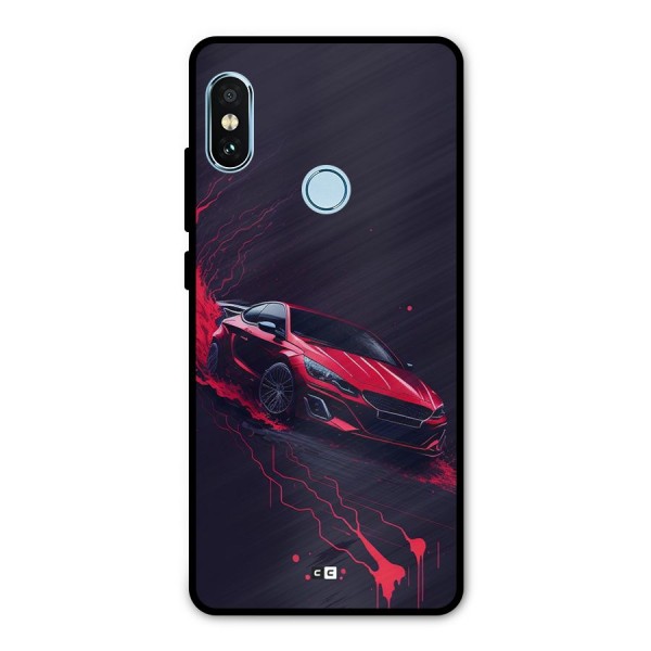 Stunning Car Metal Back Case for Redmi Note 5 Pro