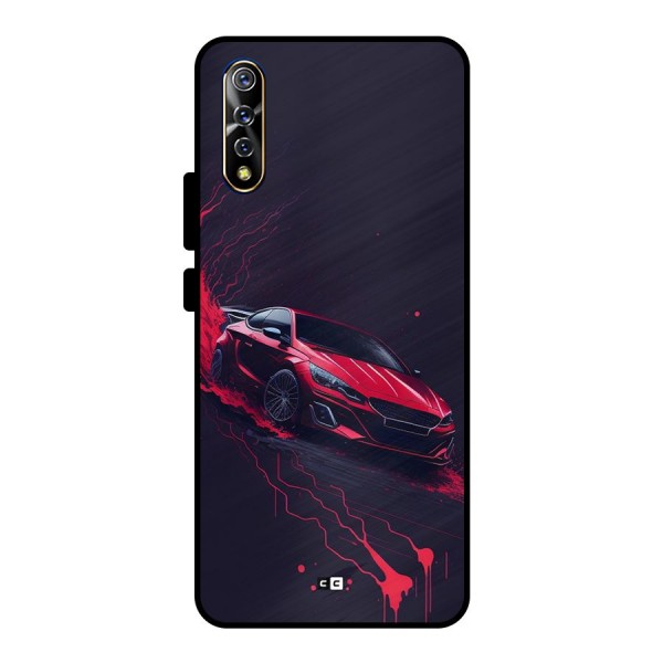 Stunning Car Metal Back Case for Vivo S1