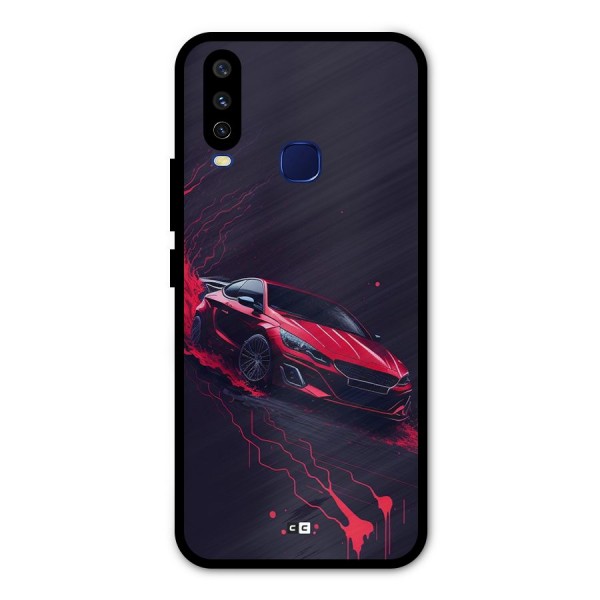 Stunning Car Metal Back Case for Vivo U10