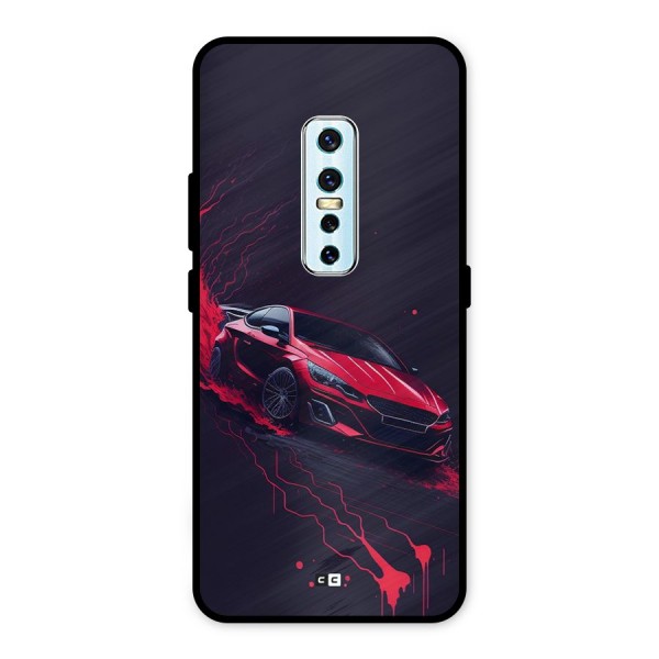 Stunning Car Metal Back Case for Vivo V17 Pro