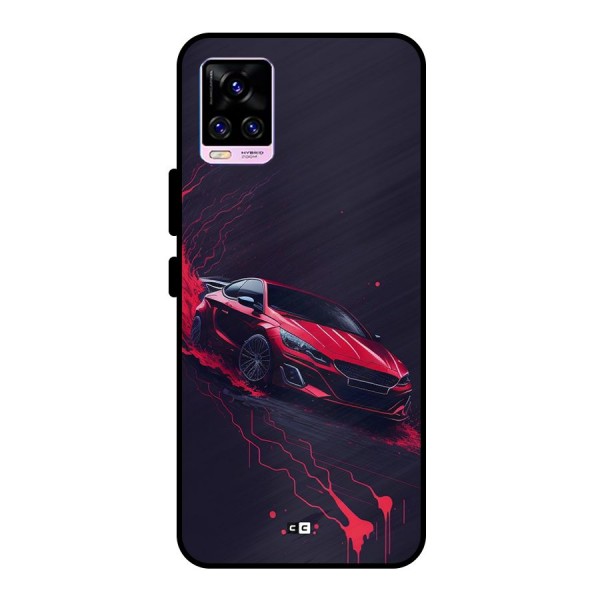 Stunning Car Metal Back Case for Vivo V20 Pro