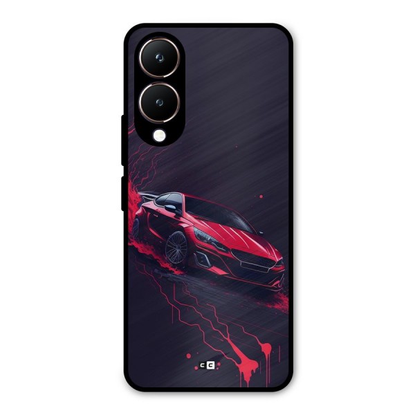 Stunning Car Metal Back Case for Vivo Y28