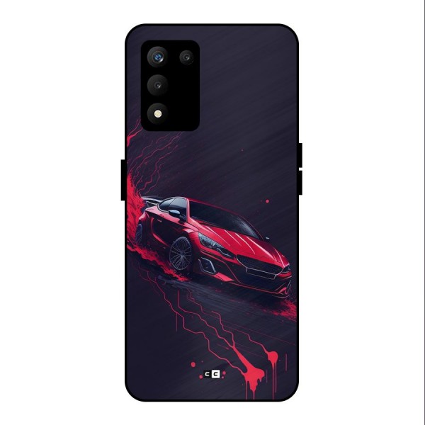 Stunning Car Metal Back Case for realme 9 5G SE