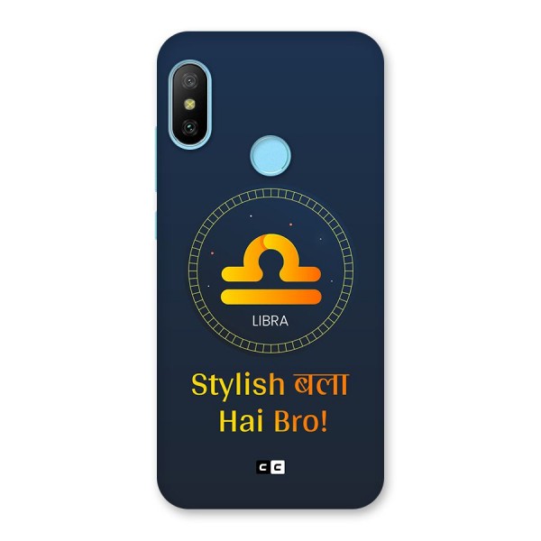 Stylish Libra Back Case for Redmi 6 Pro