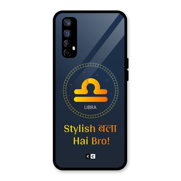 Stylish Libra Glass Back Case for Realme 7