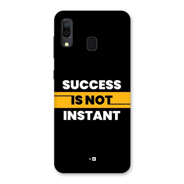 Success Not Instant Back Case for Galaxy A30