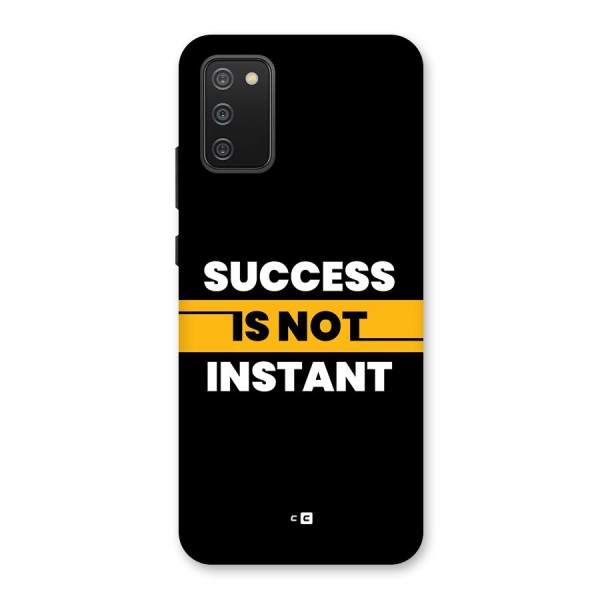 Success Not Instant Back Case for Galaxy F02s