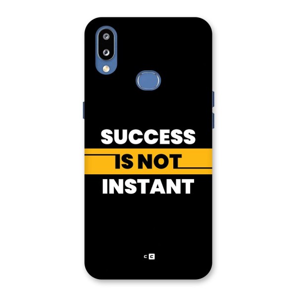 Success Not Instant Back Case for Galaxy M01s