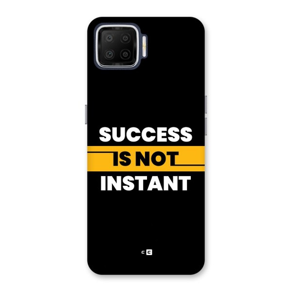 Success Not Instant Back Case for Oppo F17