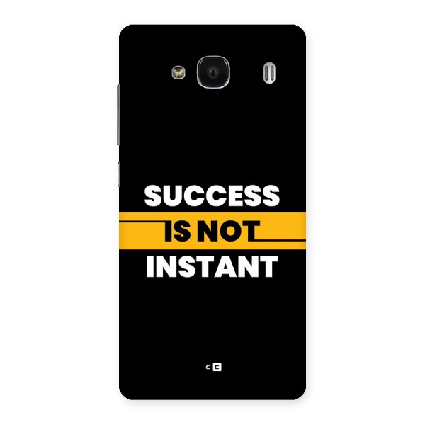 Success Not Instant Back Case for Redmi 2s