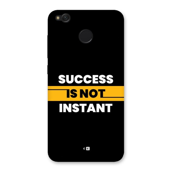 Success Not Instant Back Case for Redmi 4