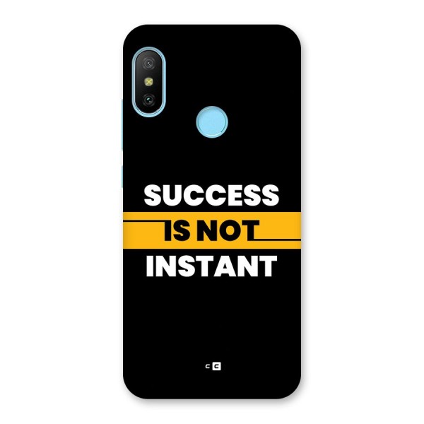 Success Not Instant Back Case for Redmi 6 Pro