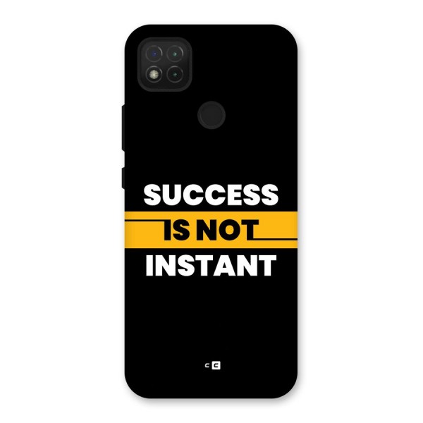 Success Not Instant Back Case for Redmi 9