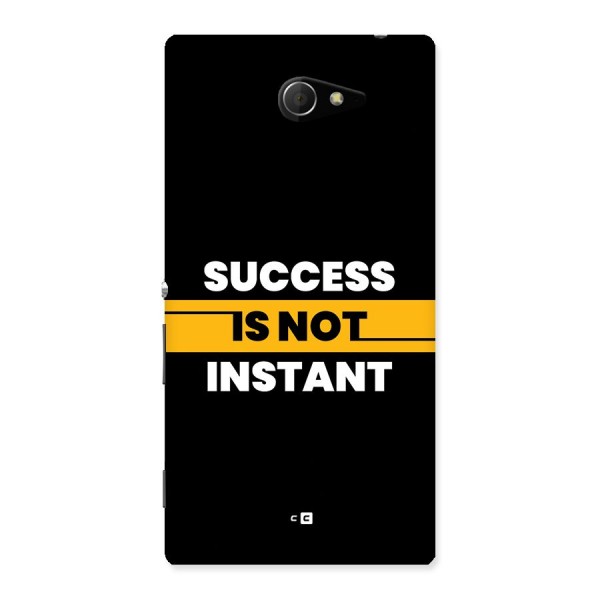 Success Not Instant Back Case for Xperia M2