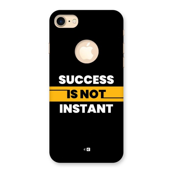 Success Not Instant Back Case for iPhone 8 Logo Cut