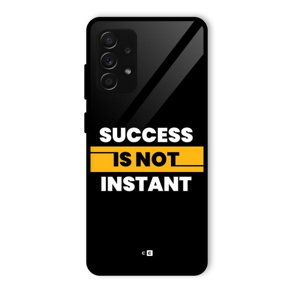 Success Not Instant Glass Back Case for Galaxy A53 5G