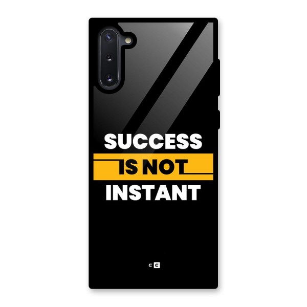 Success Not Instant Glass Back Case for Galaxy Note 10