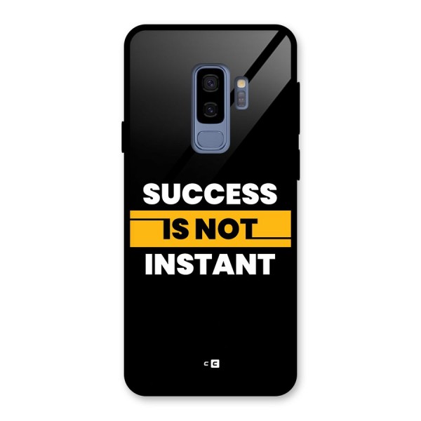 Success Not Instant Glass Back Case for Galaxy S9 Plus