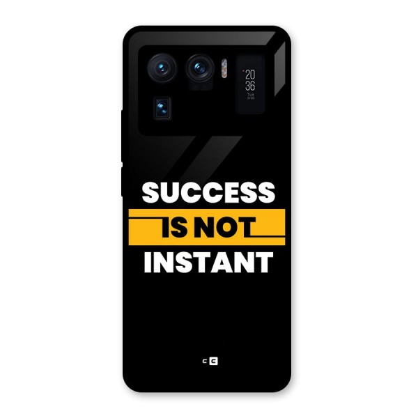 Success Not Instant Glass Back Case for Mi 11 Ultra