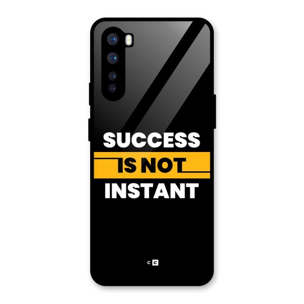 Success Not Instant Glass Back Case for OnePlus Nord