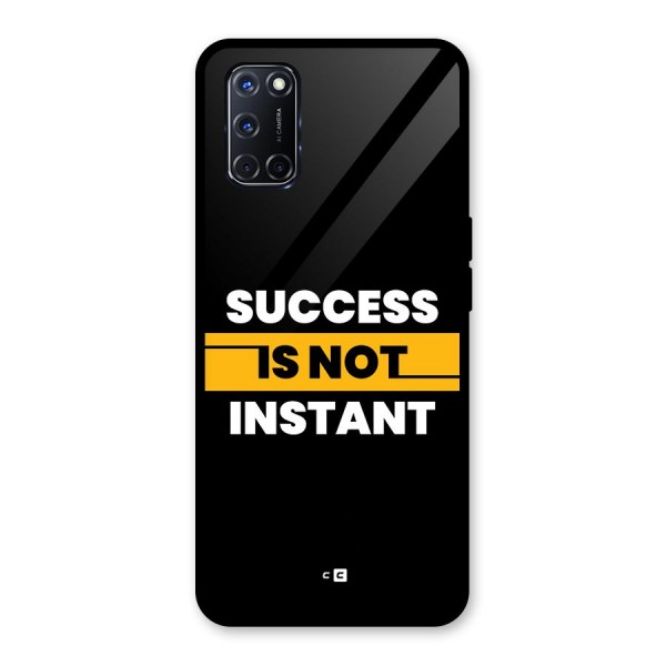 Success Not Instant Glass Back Case for Oppo A52