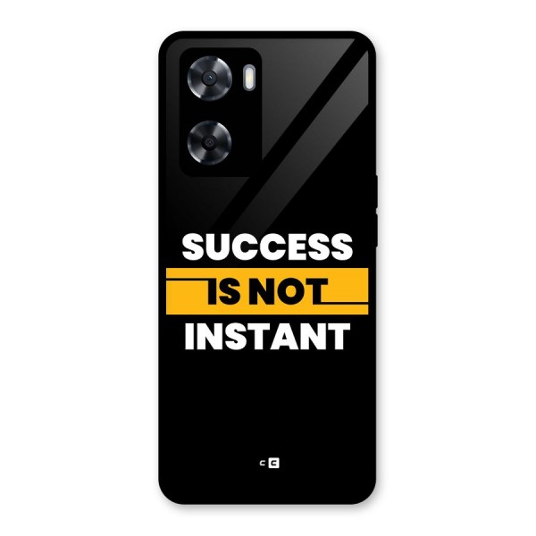 Success Not Instant Glass Back Case for Oppo A57 2022