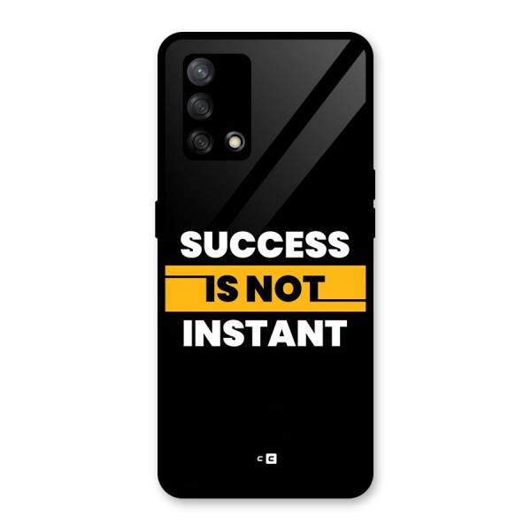 Success Not Instant Glass Back Case for Oppo F19