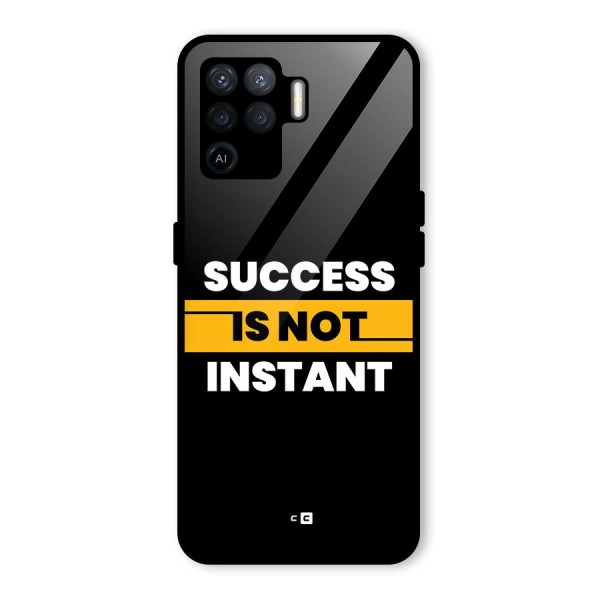 Success Not Instant Glass Back Case for Oppo F19 Pro