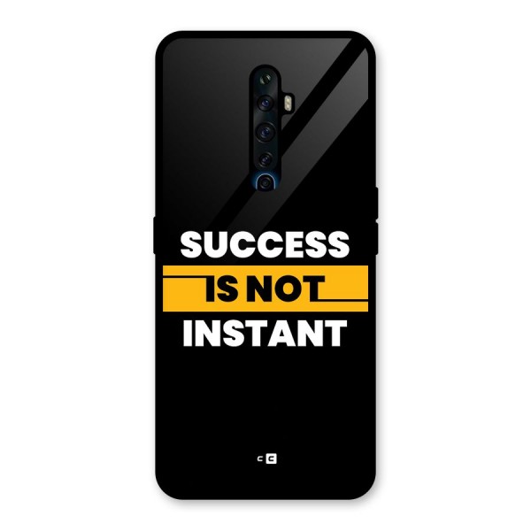 Success Not Instant Glass Back Case for Oppo Reno2 F