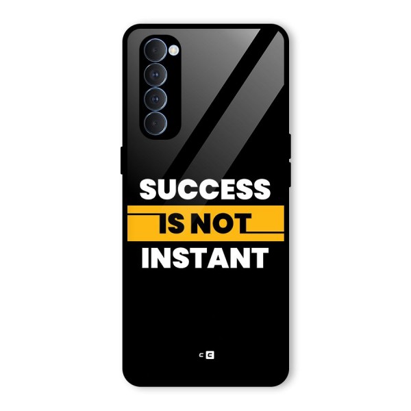 Success Not Instant Glass Back Case for Oppo Reno4 Pro