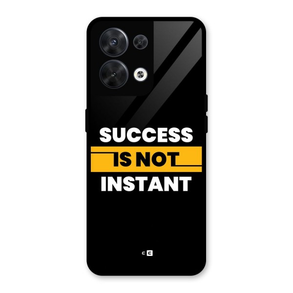 Success Not Instant Glass Back Case for Oppo Reno8 5G