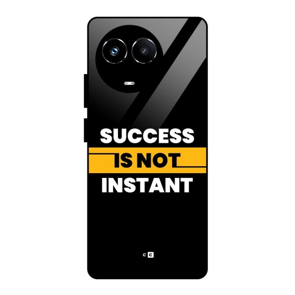 Success Not Instant Glass Back Case for Realme 11X