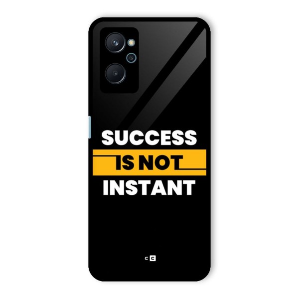 Success Not Instant Glass Back Case for Realme 9i