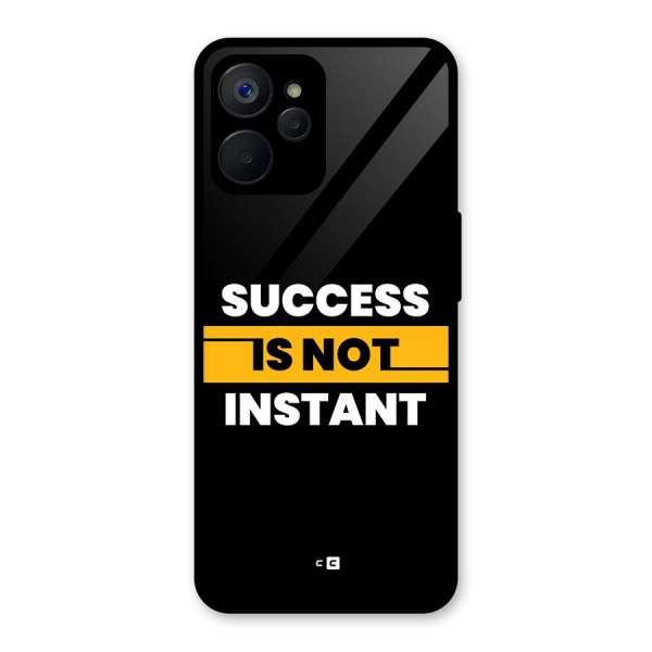 Success Not Instant Glass Back Case for Realme 9i 5G