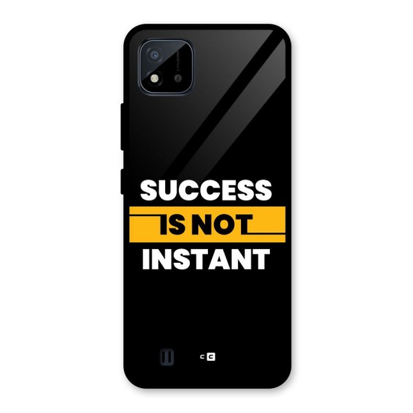 Success Not Instant Glass Back Case for Realme C11 2021