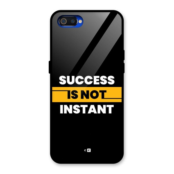 Success Not Instant Glass Back Case for Realme C2