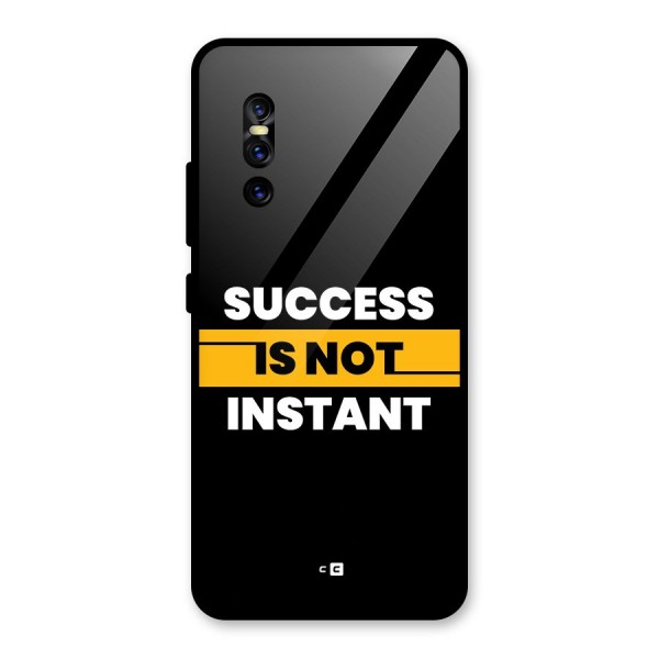 Success Not Instant Glass Back Case for Vivo V15 Pro