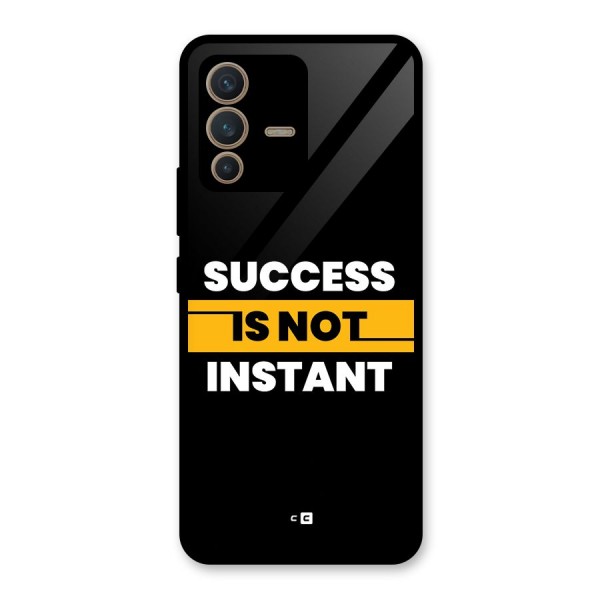 Success Not Instant Glass Back Case for Vivo V23 5G