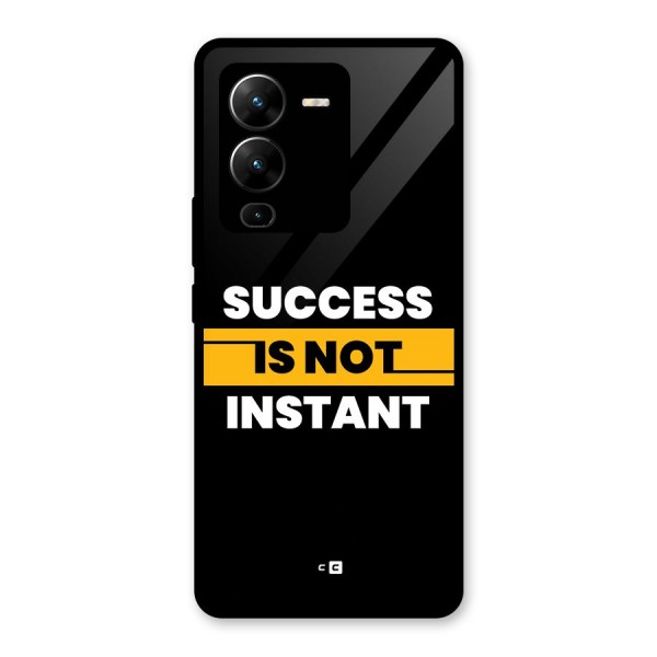 Success Not Instant Glass Back Case for Vivo V25 Pro